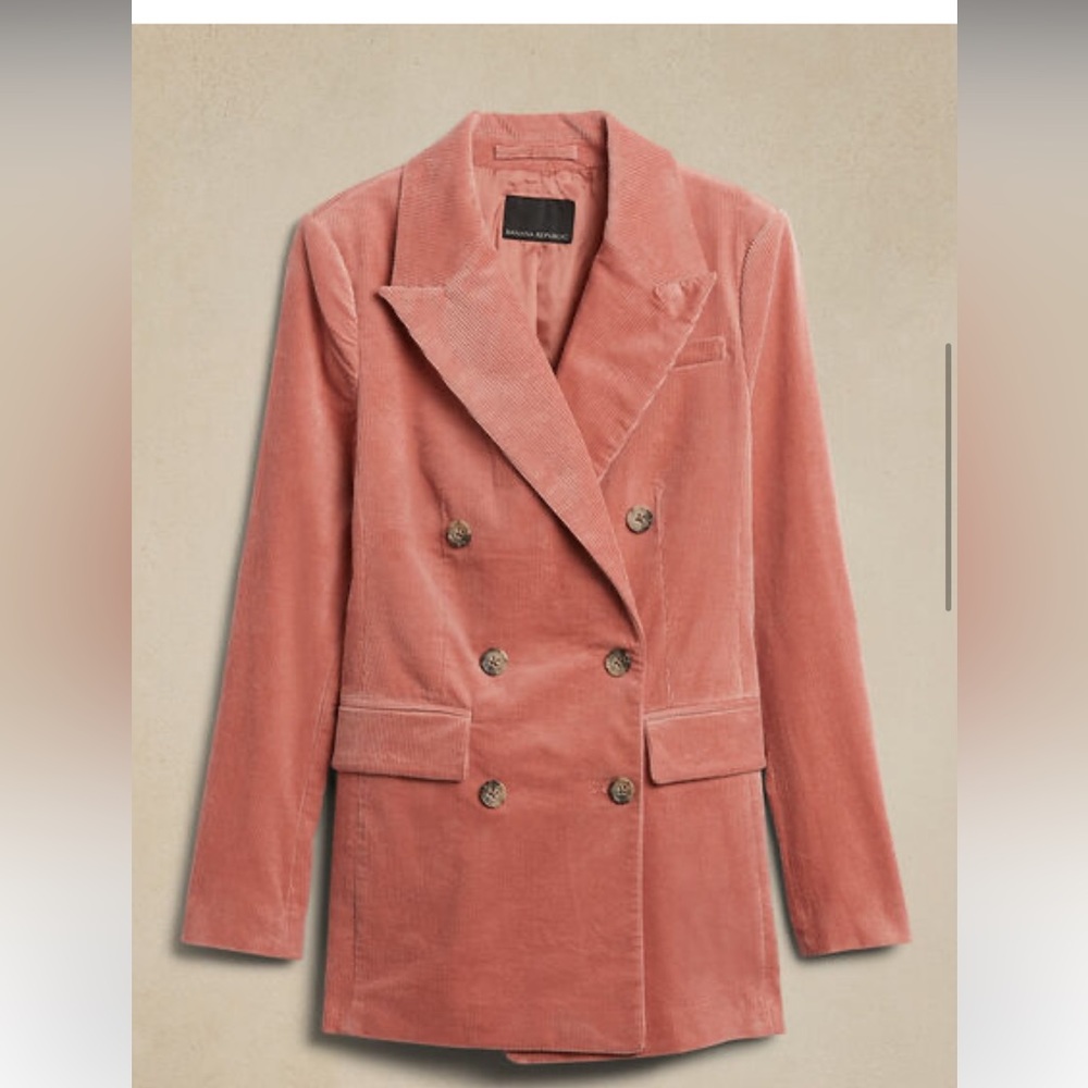 Banana Republic oversized corduroy blazer